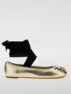 Pinko Golden Gioia 02 Ballet Flats In 金色