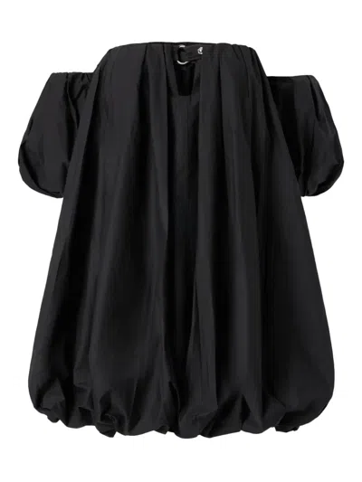 PINKO BALLOON-HEM MINI DRESS