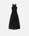 Pinko Balloon Skirt Midi Dress