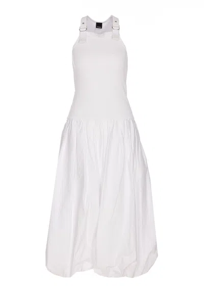 PINKO PINKO BALLOON SKIRT MIDI DRESS