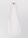 Pinko Robe Boule Mi-longue In White