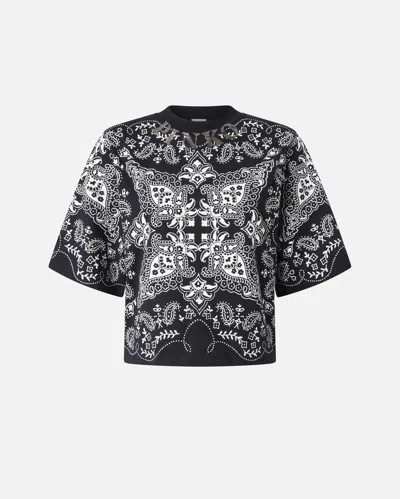 PINKO T-SHIRT À IMPRIMÉ BANDANA