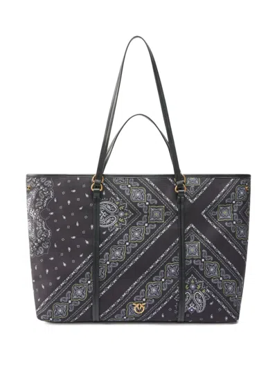 Pinko Bandana-print Tote Bag