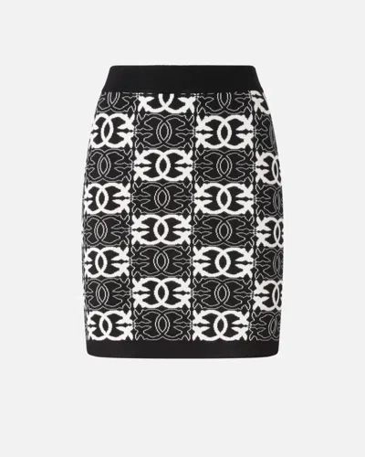 PINKO PINKO BANG MINISKIRT JACQUARD I FW25