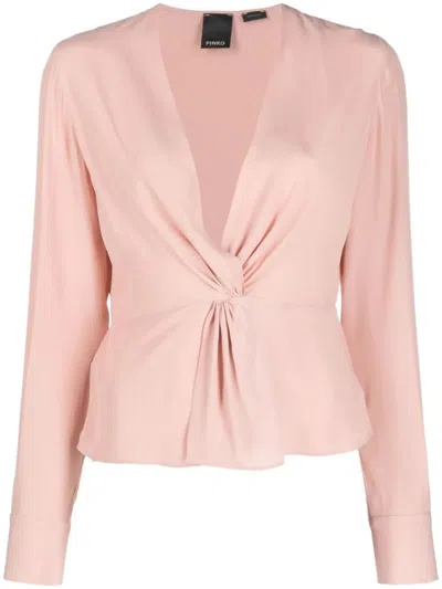 Pinko Baradero Blouse In Neutral
