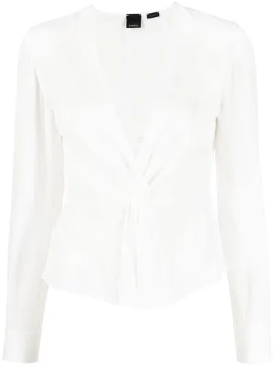 Pinko Baradero Blouse In White