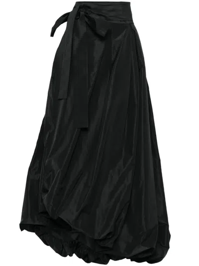 Pinko Barbagianni Maxi Skirt In Black