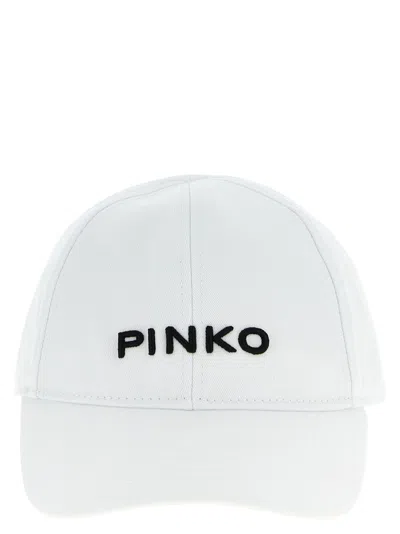Pinko Baseball Cap In White