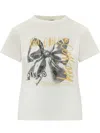 Pinko Basic T-shirt In Neutral