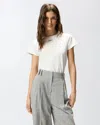 Pinko Basic T-shirt Jersey Logo Print Ss26 In White