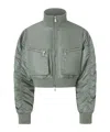 Pinko Bavette Bomber In Green