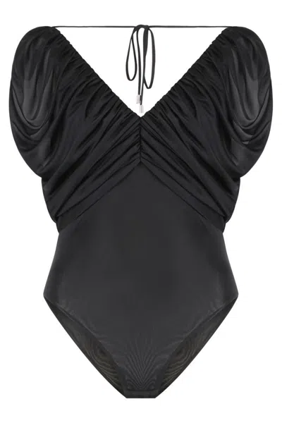 PINKO PINKO BECCAFICO NYLON BODYSUIT
