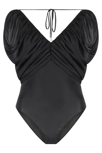 PINKO PINKO BECCAFICO NYLON BODYSUIT
