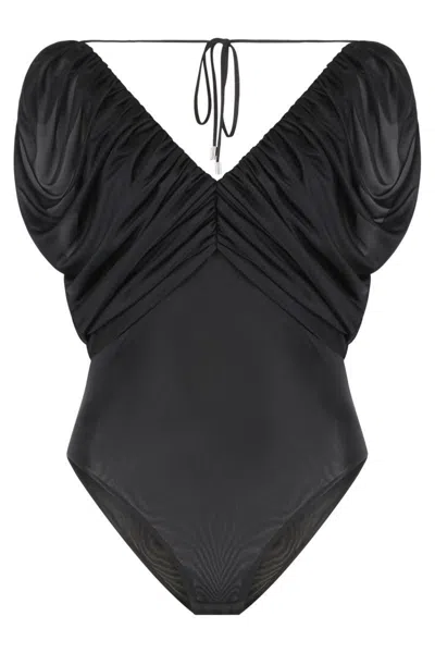 PINKO PINKO BECCAFICO NYLON BODYSUIT