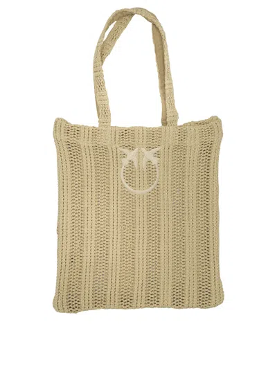 Pinko Shoulder Bags In Neutral