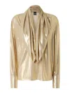 Pinko Walker Blouse In Beige