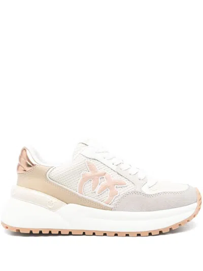 Pinko Beige 'gem' Sneakers