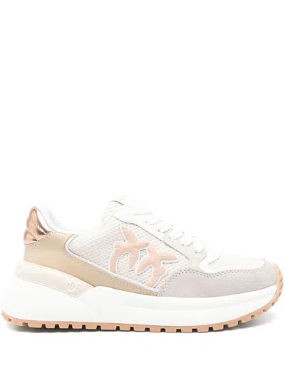 Pinko Beige 'gem' Sneakers
