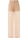 Pinko Belt Loops Slacks In Beige