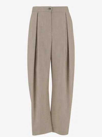 Pinko Beige Tailored Trousers