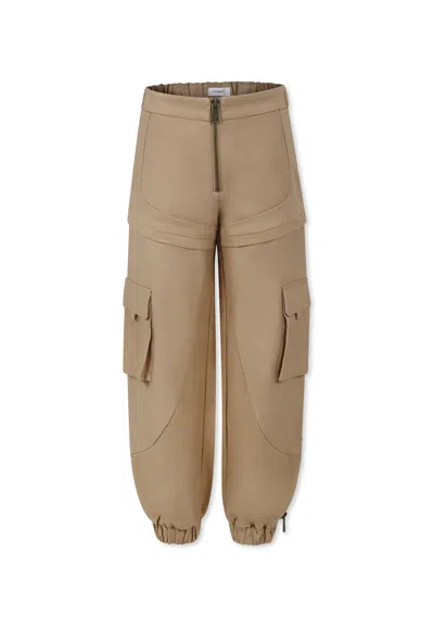 Pinko Kids' Beige Trousers For Girl