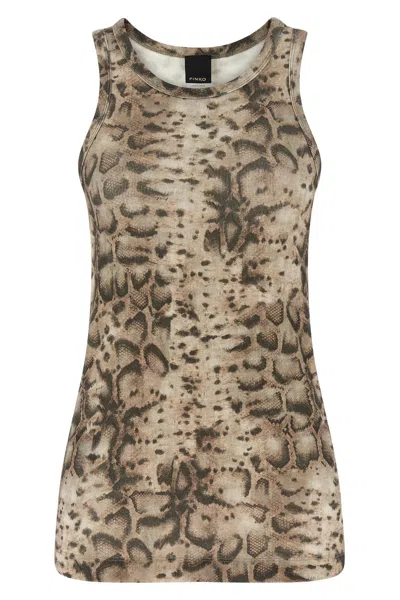 Pinko Belfiore Top In Brown