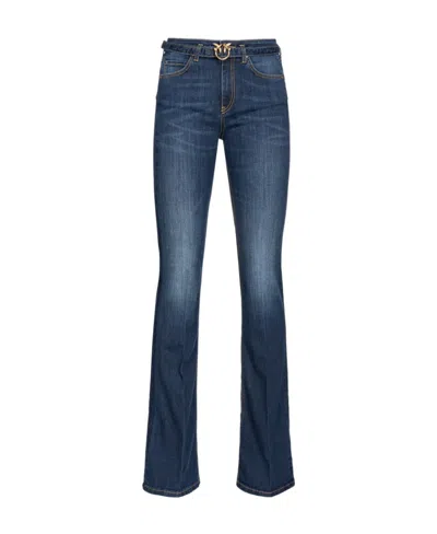 Pinko Bell-bottom Jeans In Blue