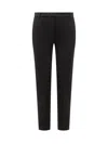 Pinko Bello Cigarette Pants In Milano Stitch