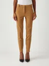 Pinko Bello Pantalone Trousers In Brown