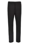 Pinko Bello Cigarette Pants In Milano Stitch