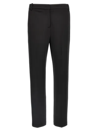 Pinko Bello Straight-leg Trousers In Black