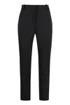 Pinko Bello Cigarette Pants In Milano Stitch