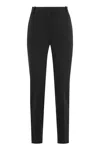 Pinko Bello Cigarette Pants In Milano Stitch