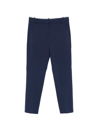 Pinko Bello Tailored Trousers In Blue