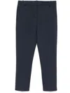 Pinko Beautiful Trousers With Belt Loops And Pockets In Blue