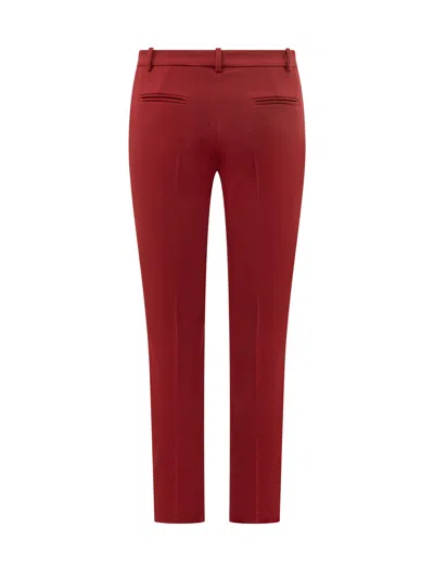 Pinko Bello Trousers In Red