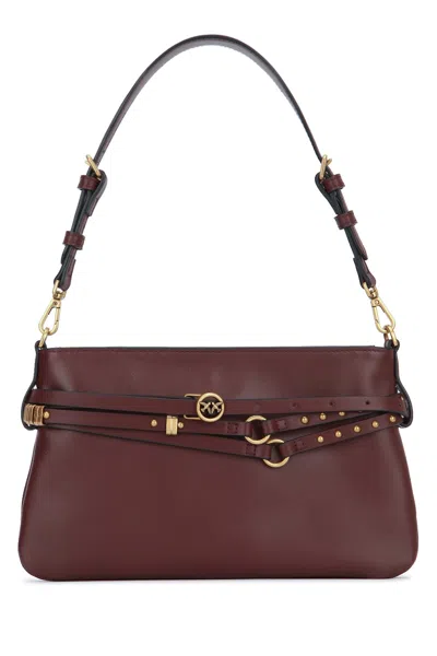 Pinko Belt Bag Mini Vitello Morbido In Orange