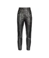 Pinko Belt-loop Casual Pants In Black