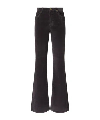 Pinko Belt Loop Casual Pants In Black