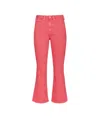 Pinko Belt-loop Casual Pants In Red