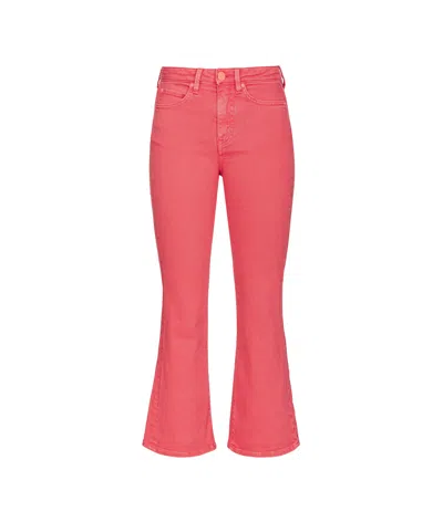 Pinko Belt-loop Casual Pants In Red