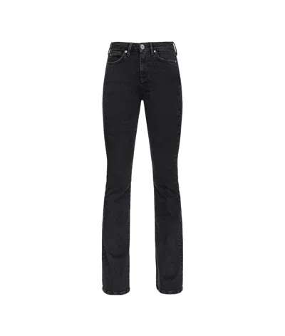 Pinko Belt-loop Jeans In Black