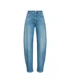 Pinko Belt-loop Jeans In Blue