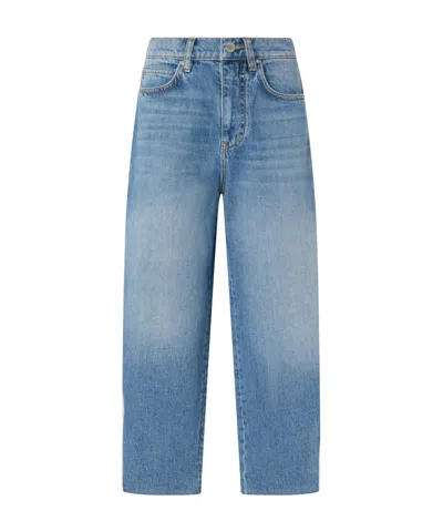 Pinko Belt-loop Jeans In Blue