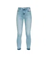Pinko Belt-loop Jeans In Blue