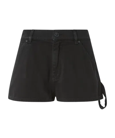 Pinko Belt-loop Shorts In Black