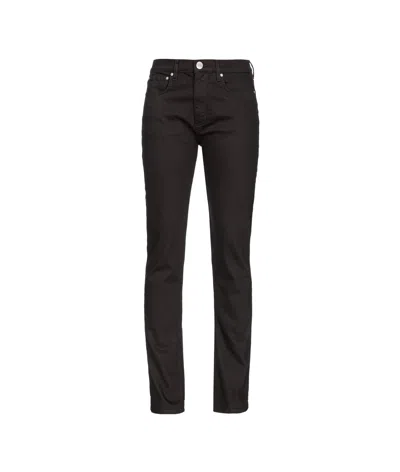 Pinko Belt Loop Straight Pants In Black