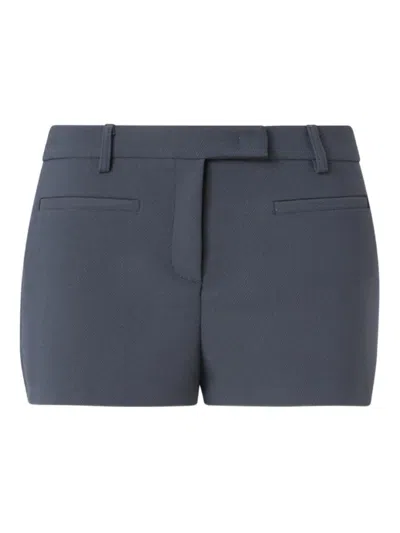 Pinko Belt-loops Shorts In Gray