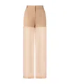 Pinko Belt Loops Slacks In Nude