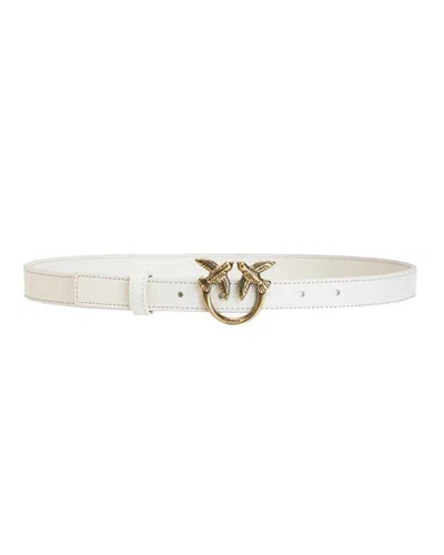 Pinko Belt  Love Berry Woman Leather M White - 100143-a0f1-z14q-m